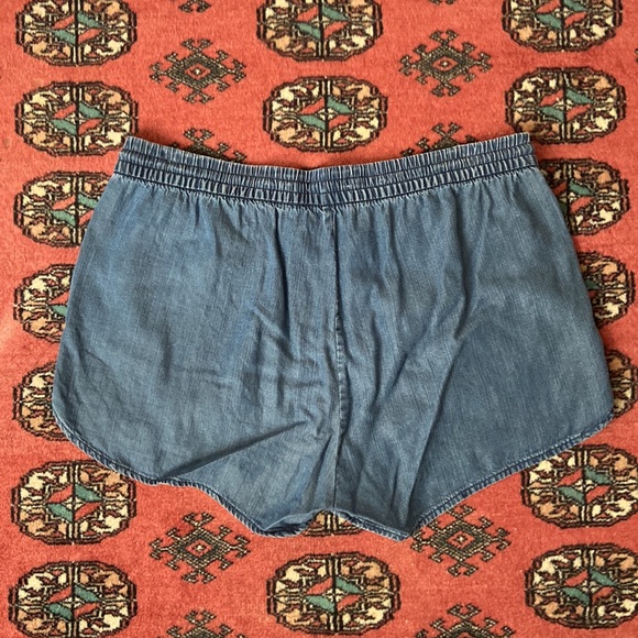 GAP Tencil Denim Elastic Waist Shorts - Picture 7 of 7